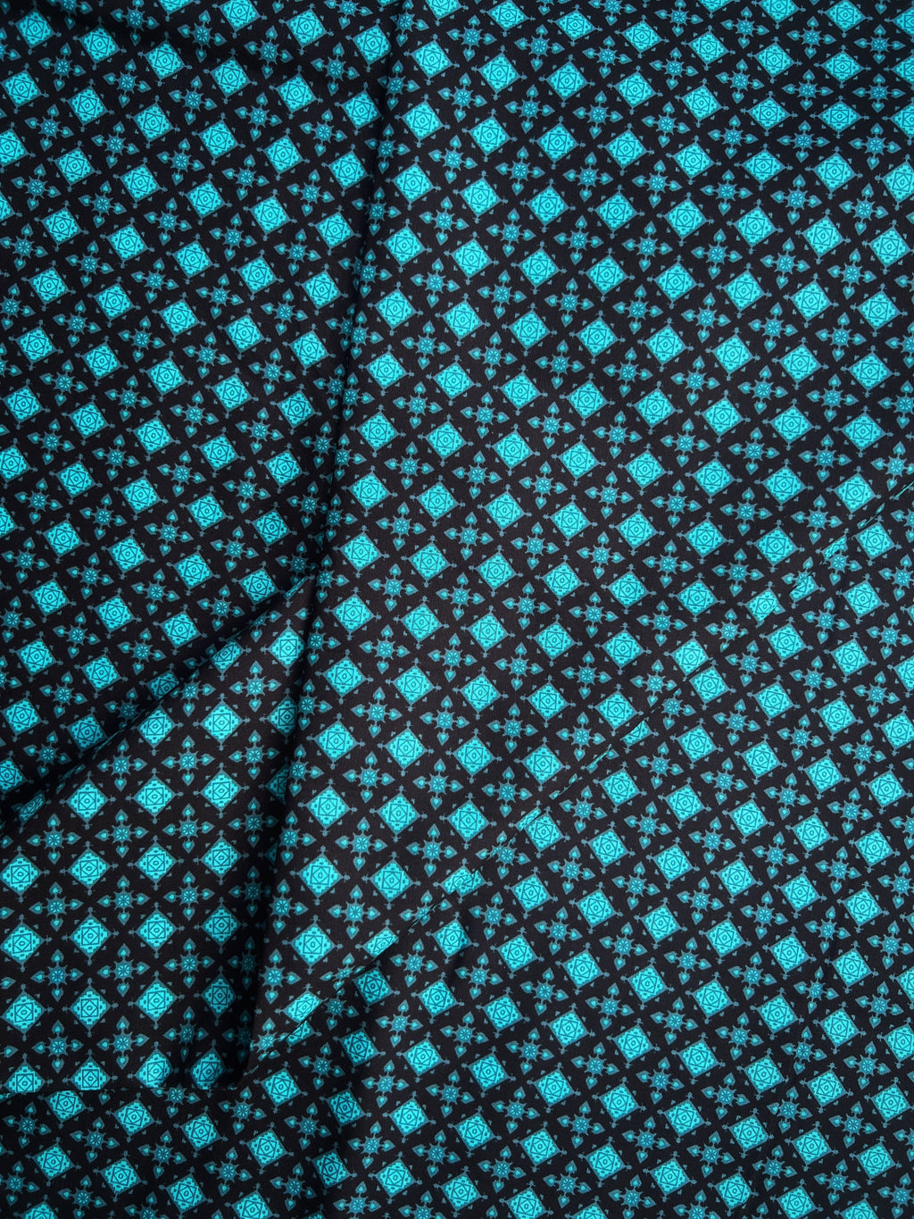 Black & Green Printed