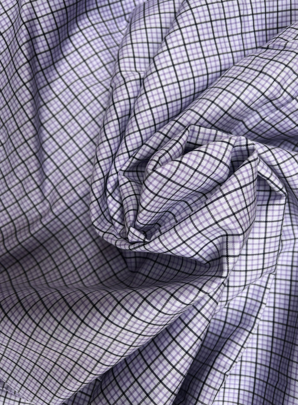 Lilac & Grey Checkered