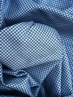 Blue Micro Checkered