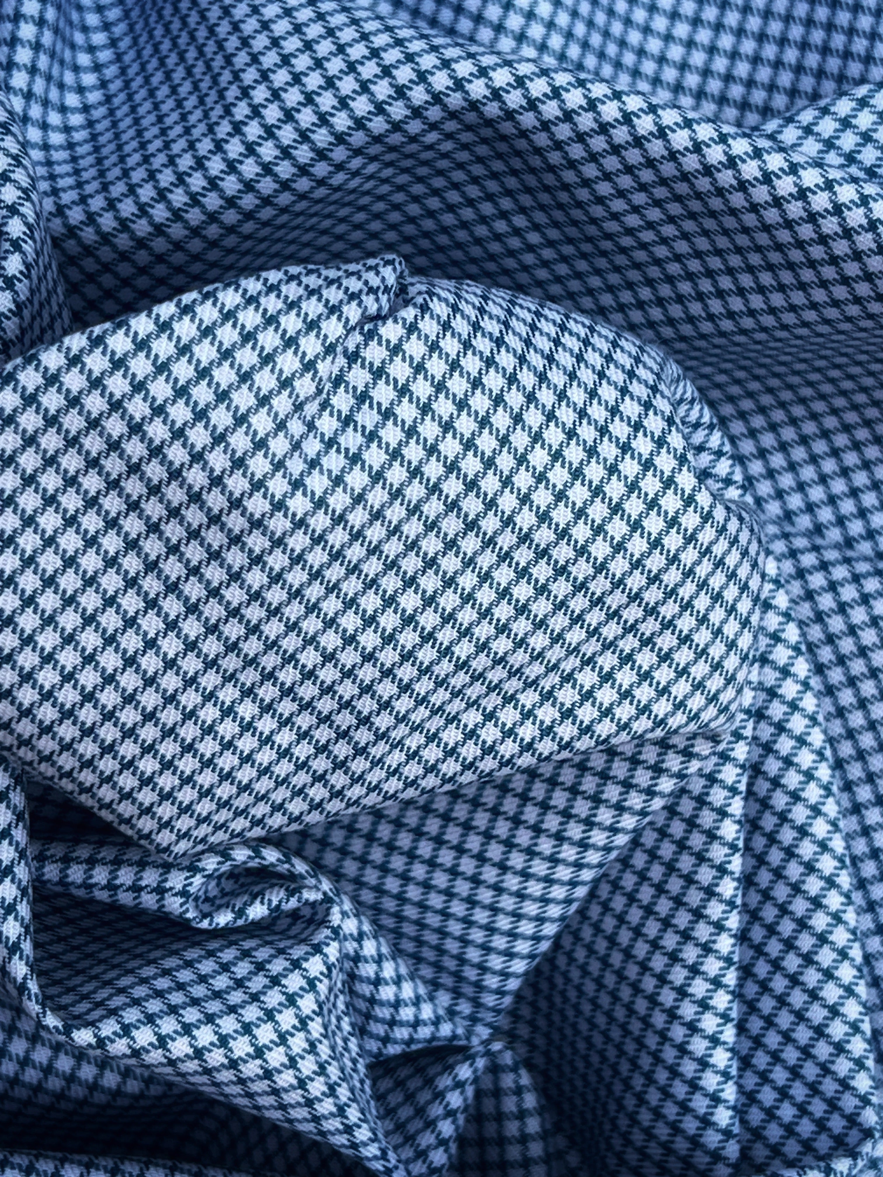 Blue Micro Checkered