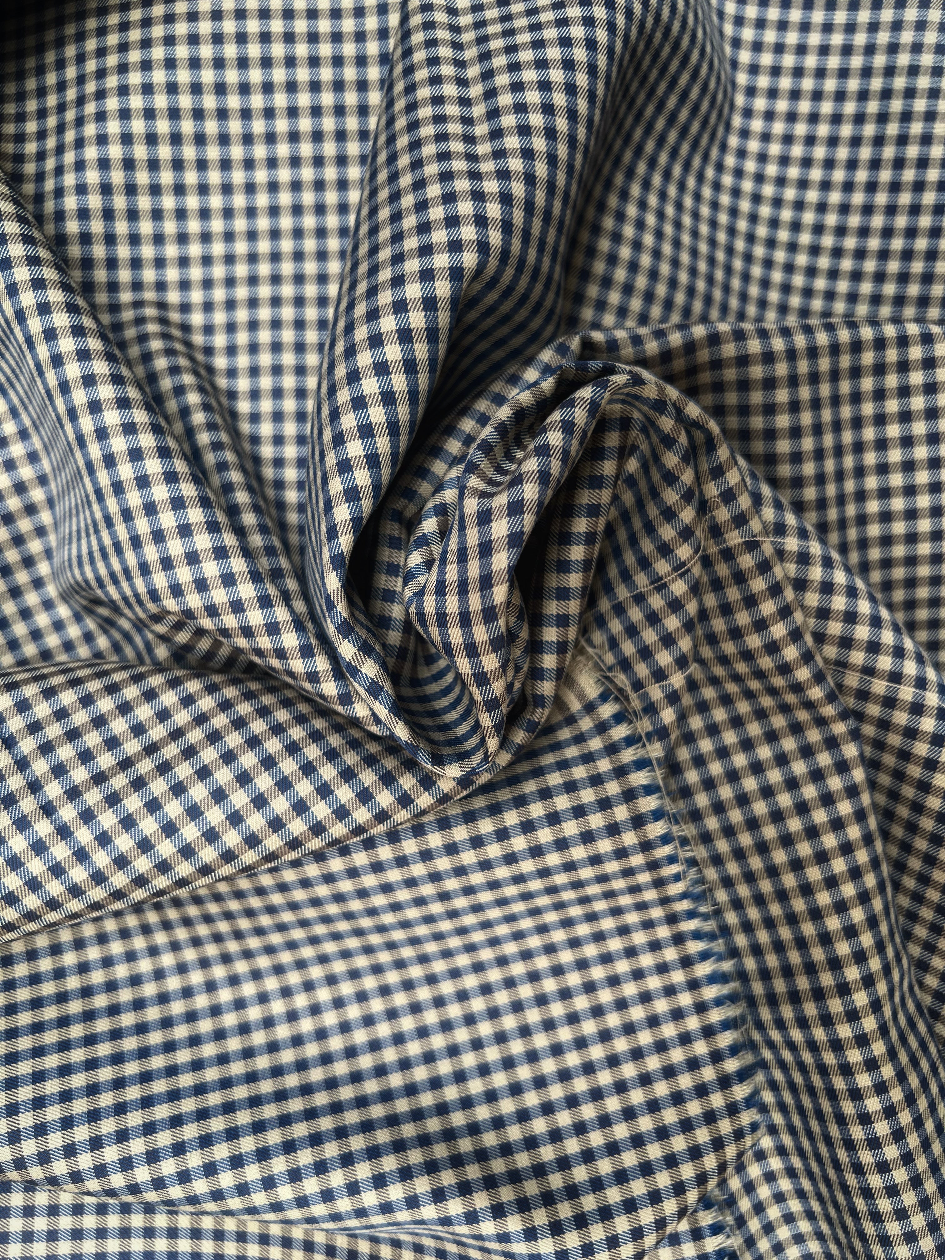 Micro Black Checkered