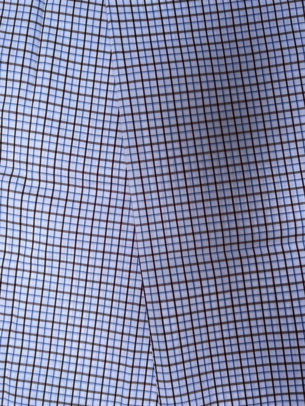 Brown & Blue Checkered