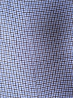 Brown & Blue Checkered