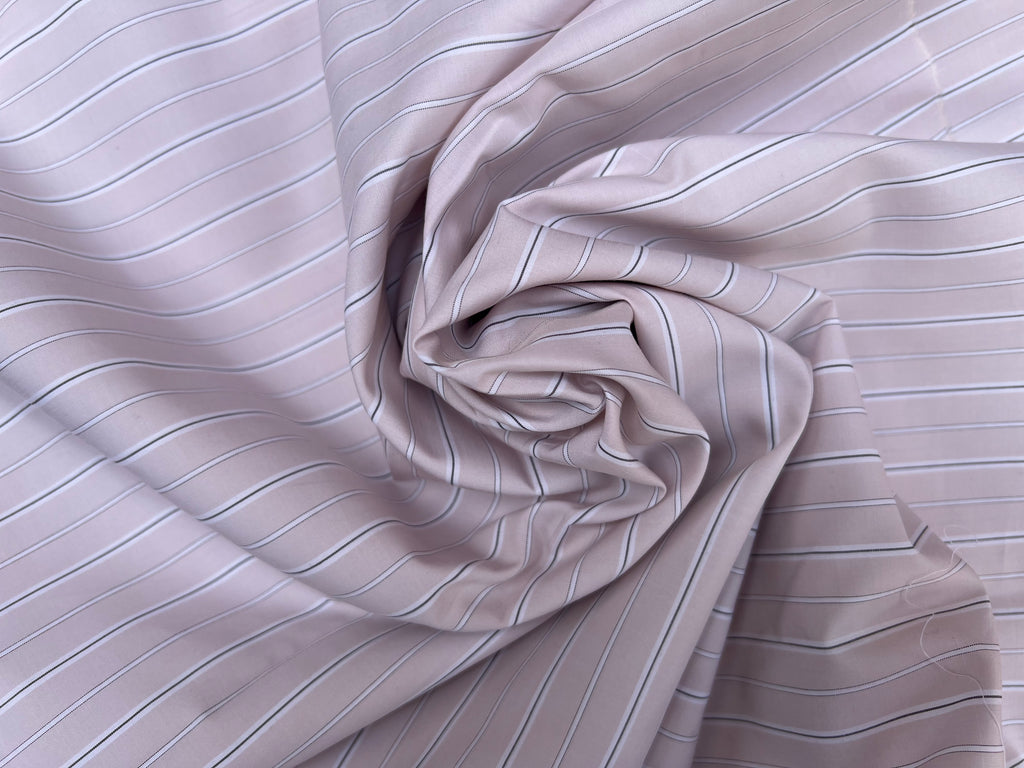 Peach & Black Stripe