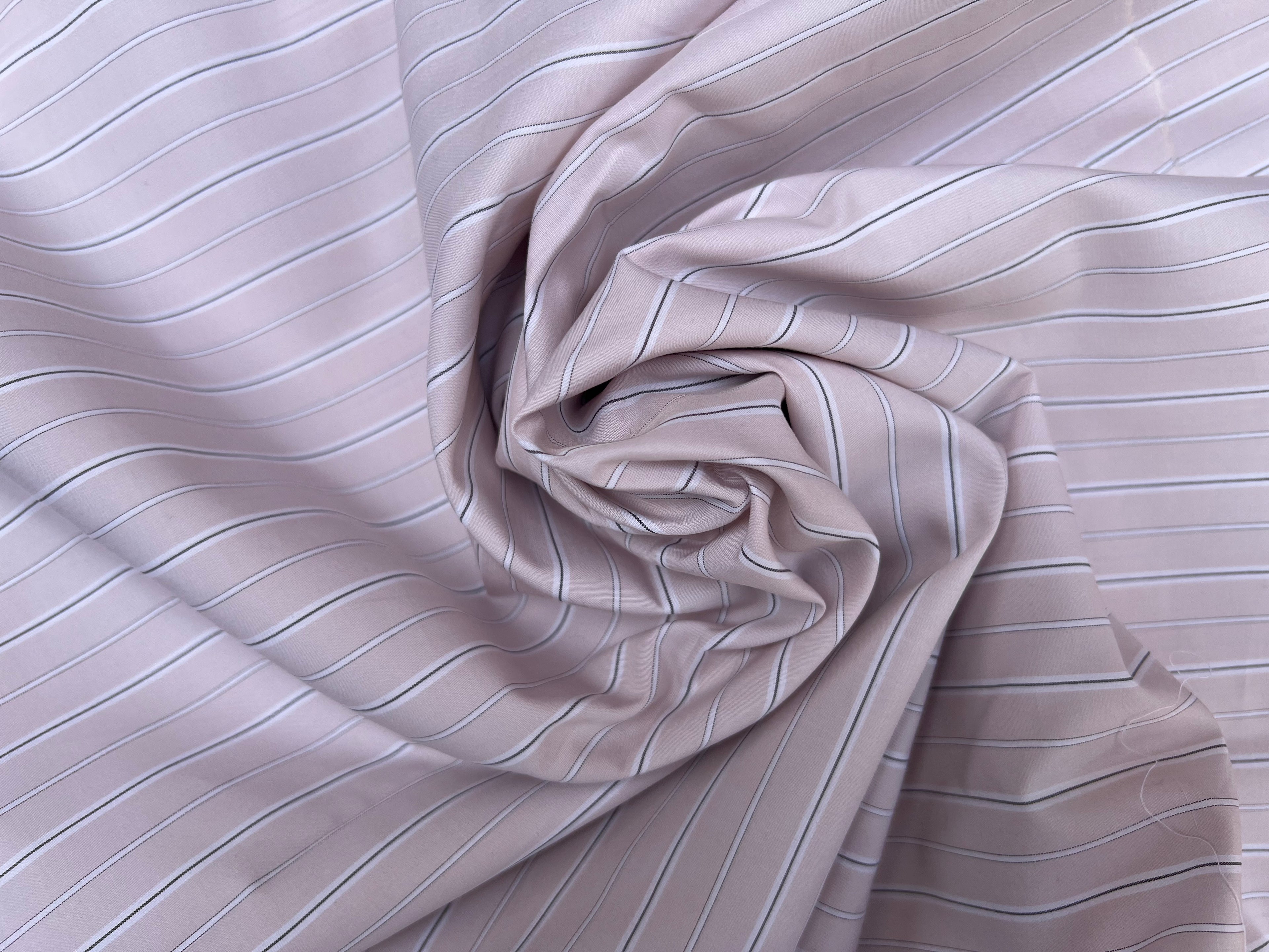 Peach & Black Stripe