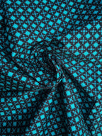 Black & Green Printed