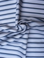 Premium White & Blue Stripe