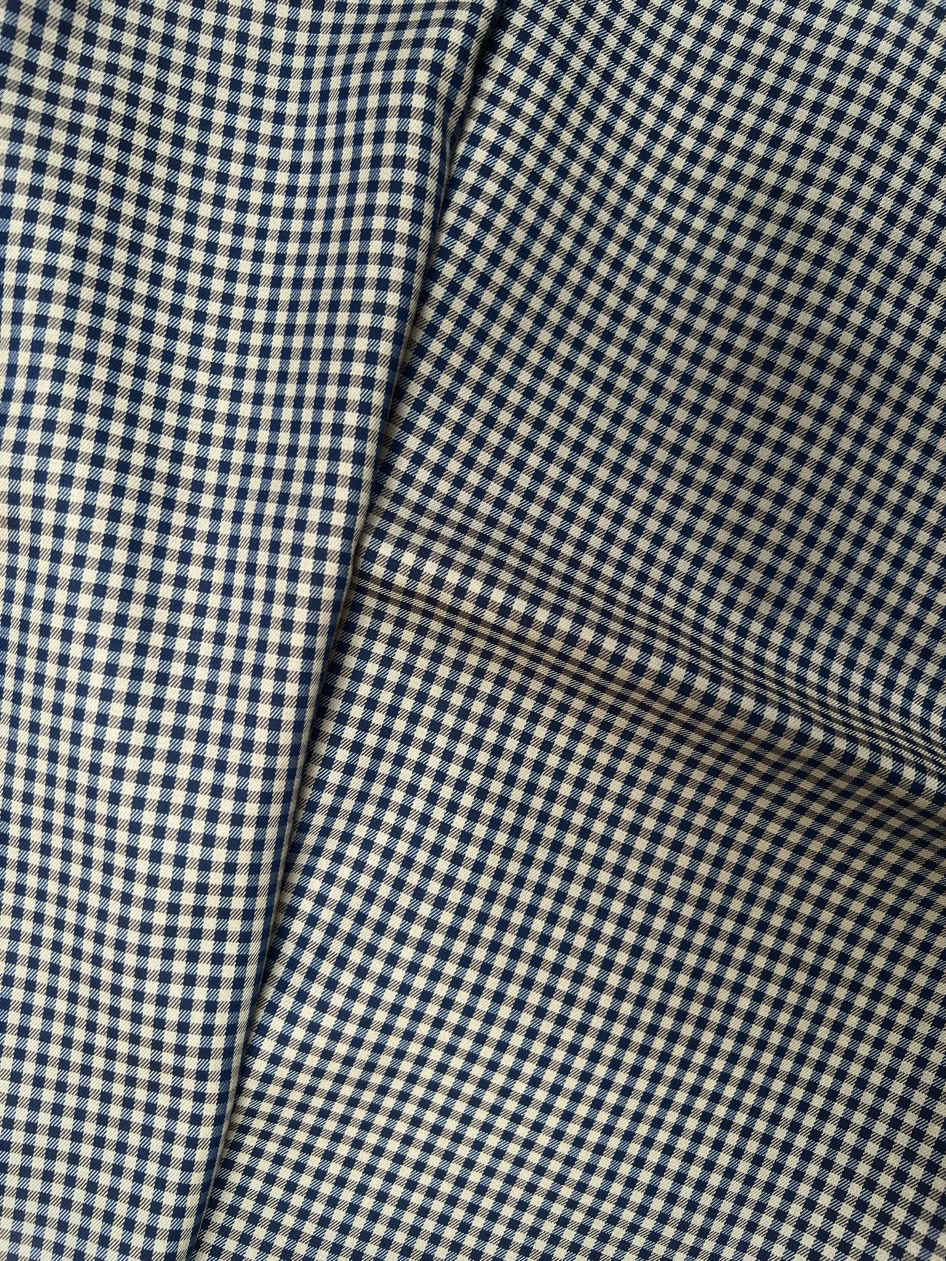 Micro Black Checkered