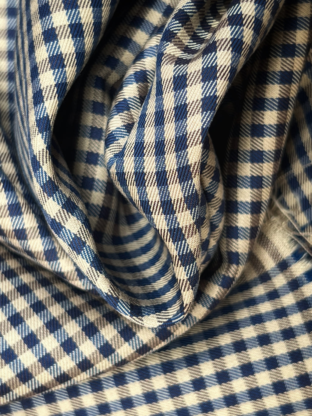 Micro Black Checkered