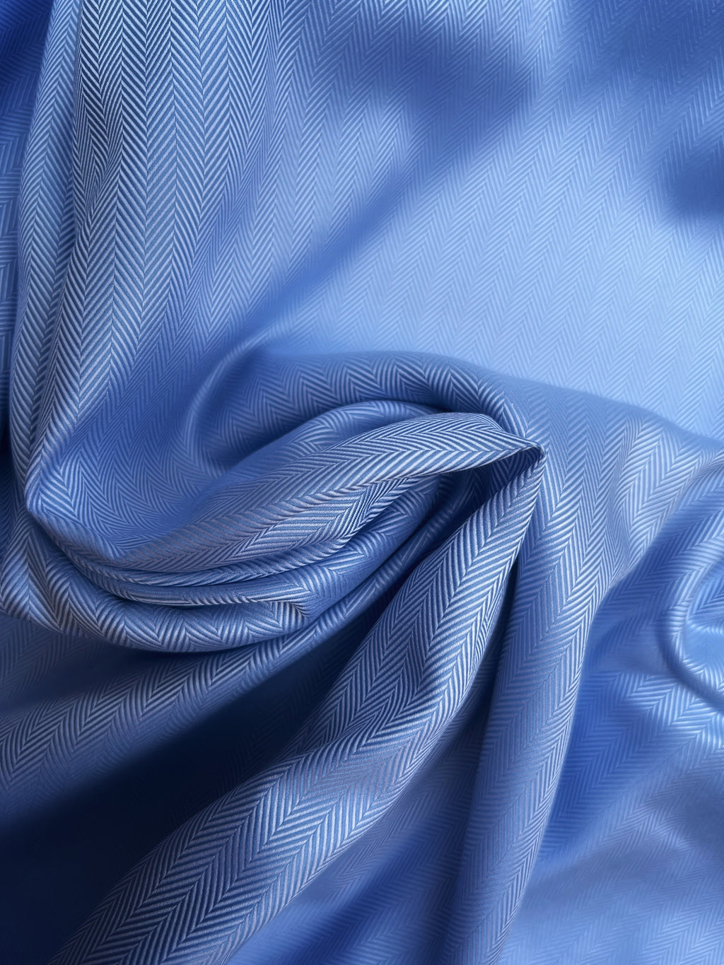 Herringbone Sky Blue