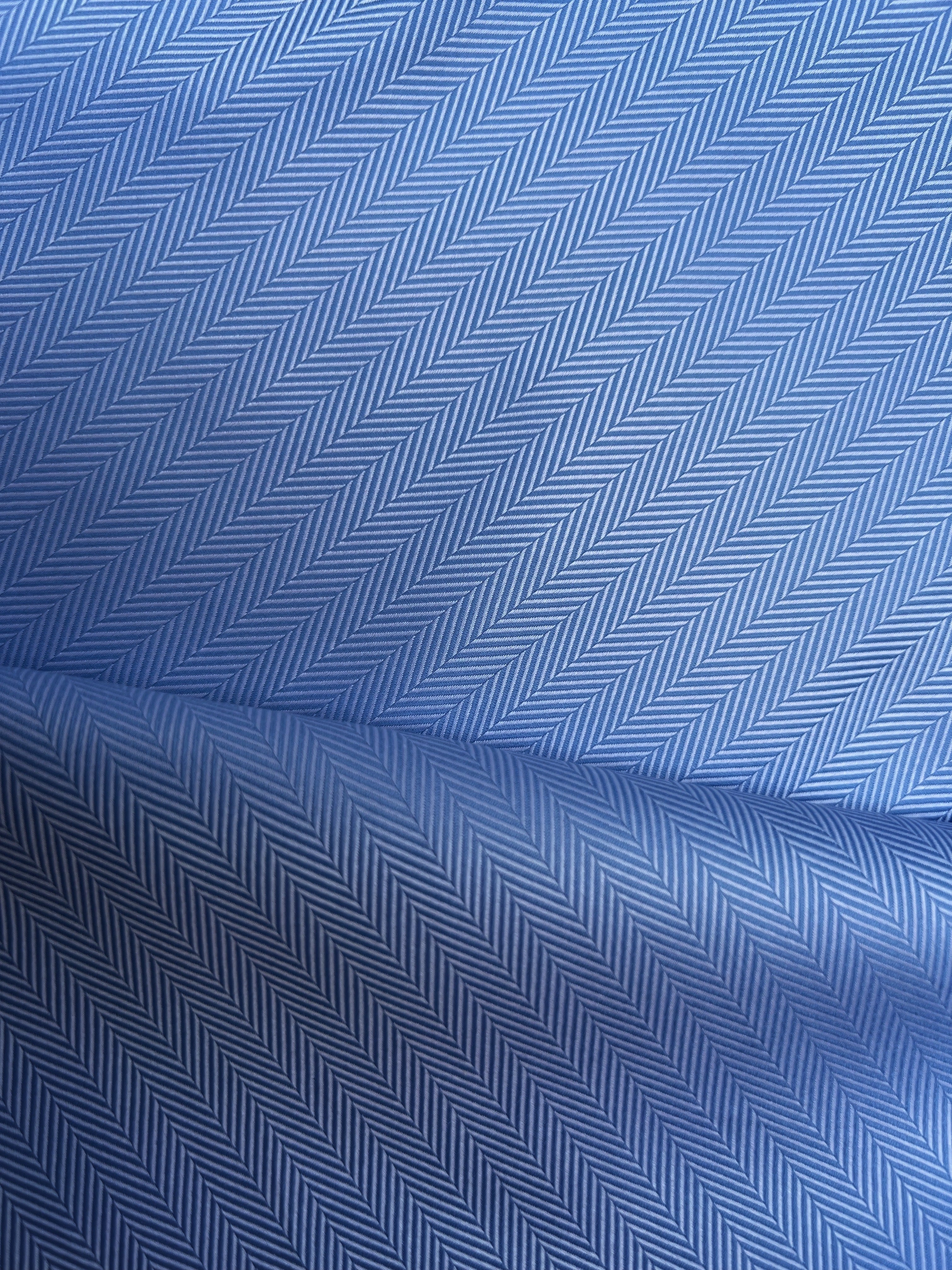 Herringbone Sky Blue