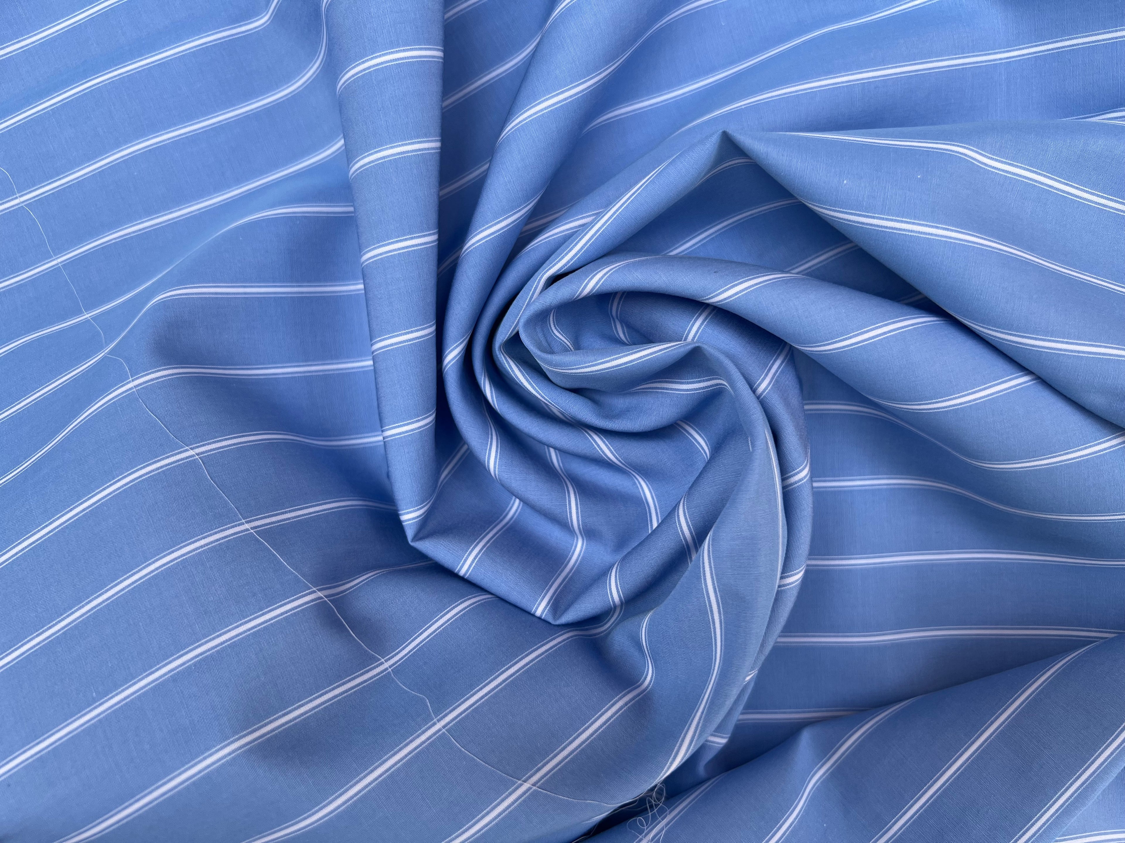 Blue & White Premium Stripe