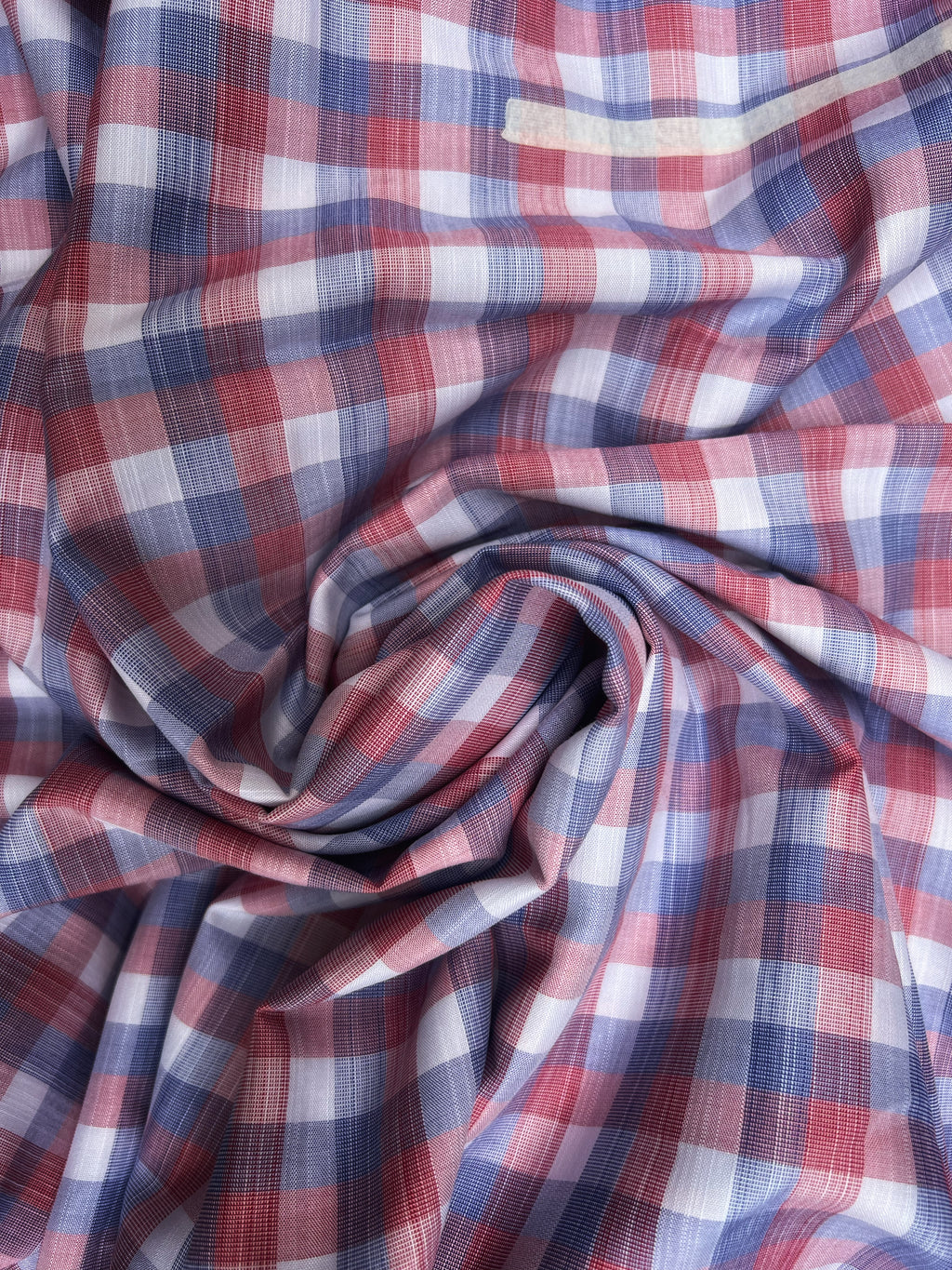 Blue & White Checkered