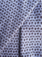 Burgundy Floral Printed