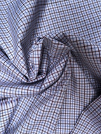 Brown & Blue Checkered