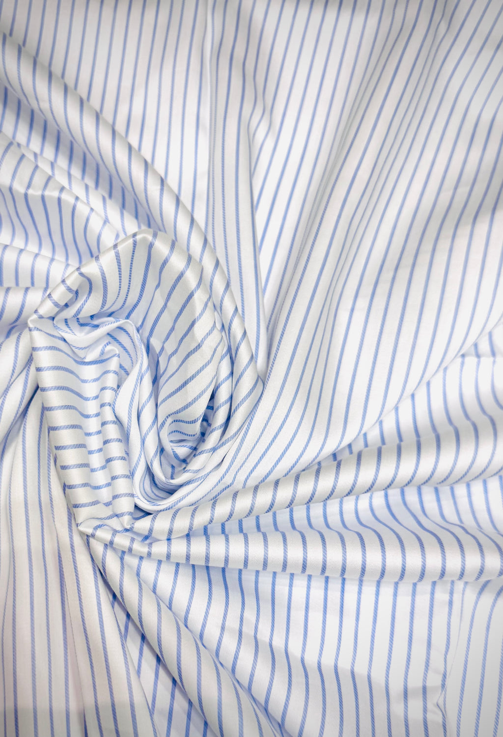 Blue & White Dual Striped Shirt
