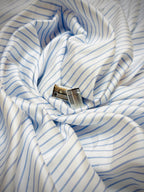 Blue & White Dual Striped Shirt