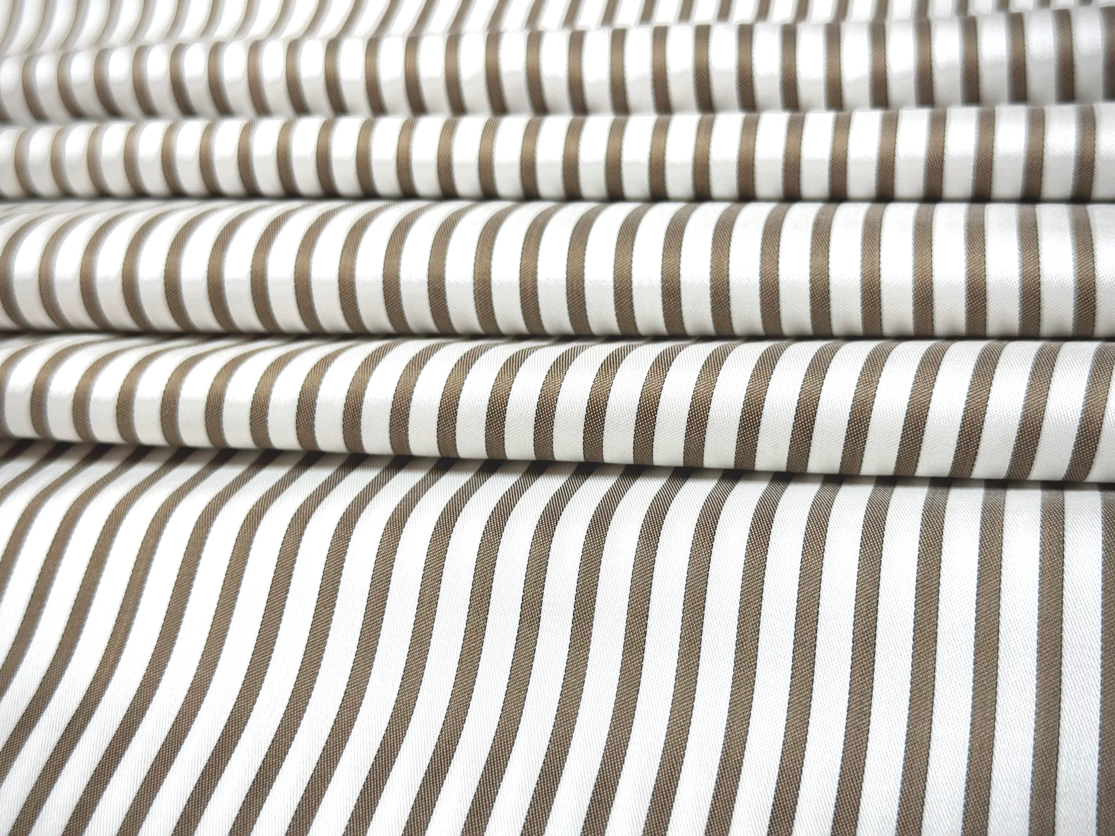 Coffee Striped Shirt