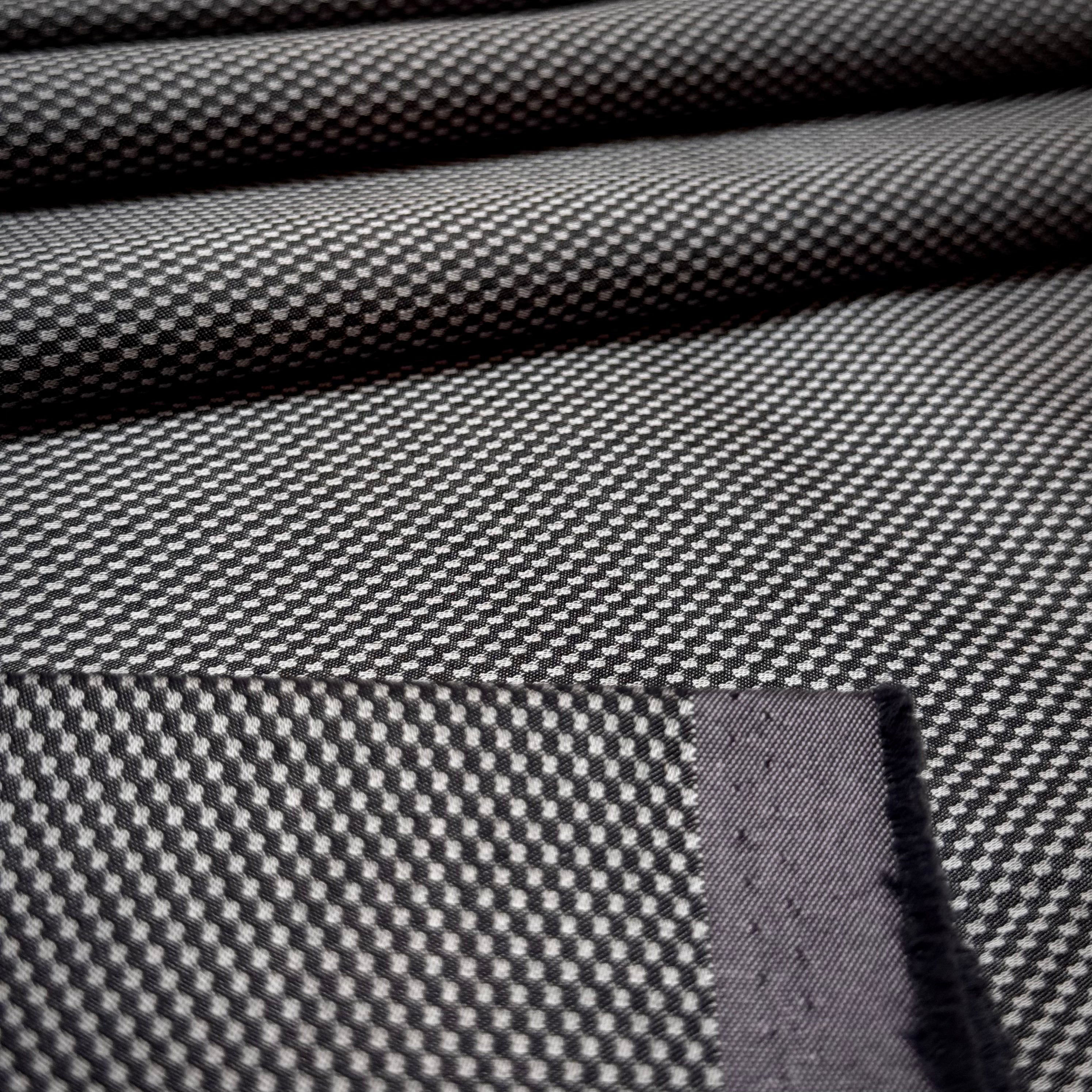 Grey & White Twill Shirt